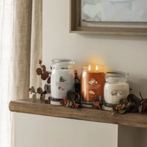 Yankee Candle Signature Large Jar Afternoon Scrapbooking 567g New