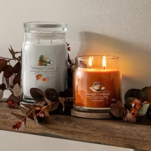 Yankee Candle Signature Medium Jar Pumpkin Cinnamon Swirl 368g Sale