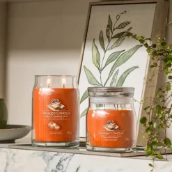 Yankee Candle Signature Medium Jar Pumpkin Cinnamon Swirl 368g Sale