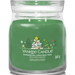 Yankee Candle Signature Medium Jar Shimmering Christmas Tree 368g Discount
