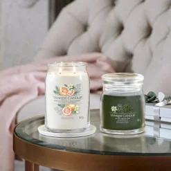 Yankee Candle Signature Medium Jar Silver Sage & Pine 368g Best